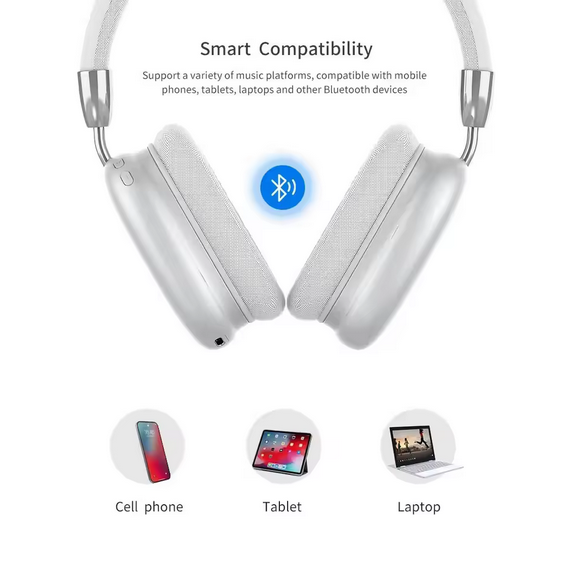 P9 Wireless Bluetooth Earphones with protective case