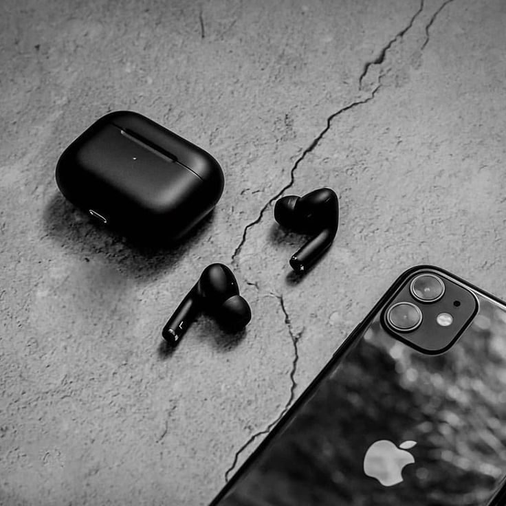 Airpods PRO 2 Black with  charging cable – High Quality