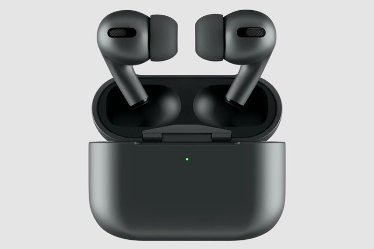 Airpods PRO 2 Black with  charging cable – High Quality